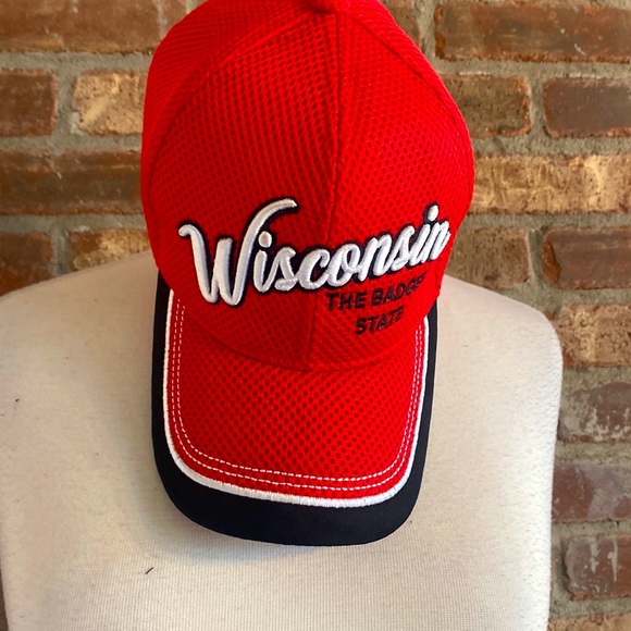 USA headwear Other - Wisconsin Badger baseball hat red and black